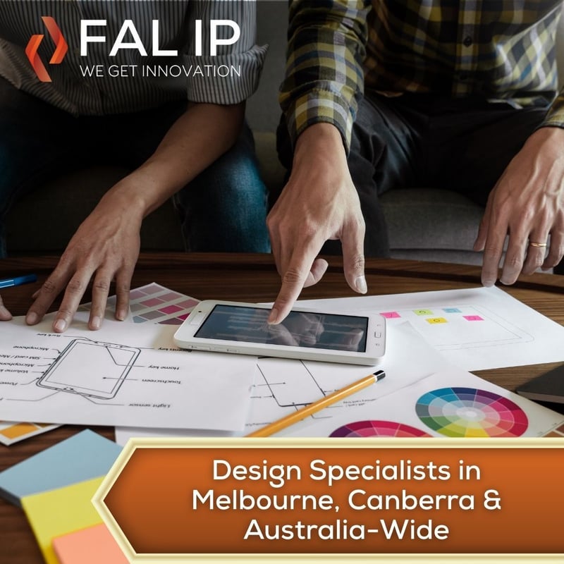 This is an image of design specialists melbourne canberra australia intellectual property lawyers fal ip protecting product design rights